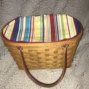 Longaberger medium basket purse